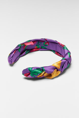 Mamou Headband (Purple Floral)