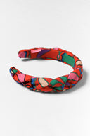 karavan fall winter 26' collection mamou headband abstract red