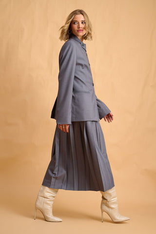 karavan clothing fashion fall winter 25 homecoming collection brenda blazer grey