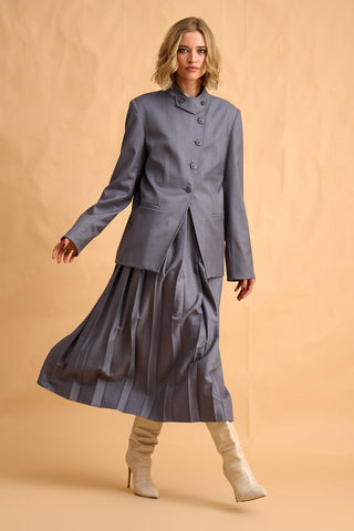 karavan clothing fashion fall winter 25 homecoming collection brenda blazer grey