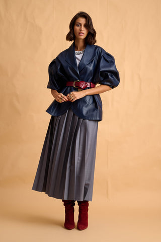 karavan clothing fashion fall winter 25 homecoming collection malin jacket blue