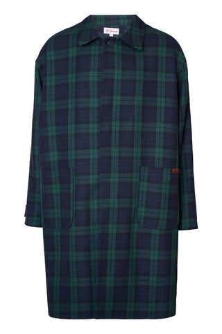 karavan clothing fashion fall winter 25 homecoming men collection henrik coat blue green checked