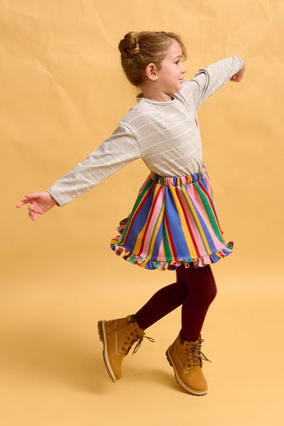 karavan clothing fashion fall winter 25 homecoming rookies collection daffy longsleeve grey