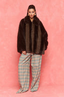 karavan fall winter 26' collection donna coat brown
