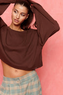 karavan fall winter 26' collection avery top brown