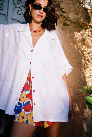 karavan clothing fashion spring summer 26 nai special issue collection stefania shorts white