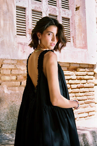 karavan clothing fashion spring summer 26 nai special issue collection laura dress black