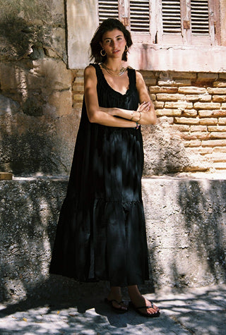 karavan clothing fashion spring summer 26 nai special issue collection laura dress black