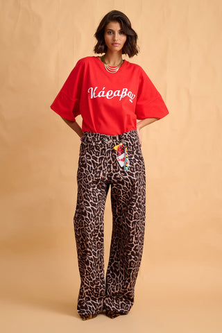 karavan clothing fashion fall winter 25 homecoming collection emily tee red