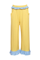 karavan fall winter 26' collection indie pants lemon yellow