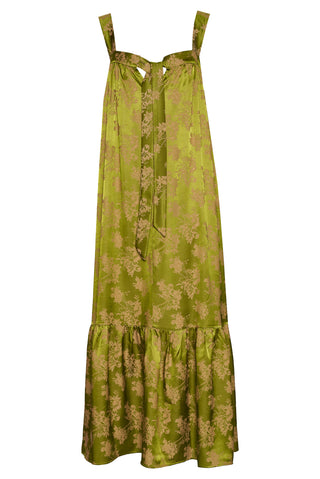 karavan clothing fashion krvn spring summer 26 nai collection iro dress green