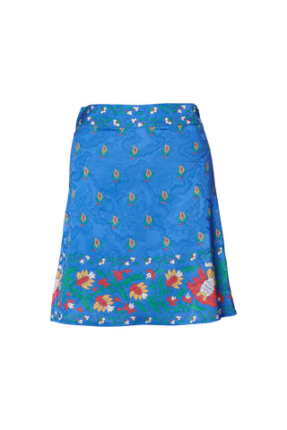 karavan clothing fashion fall winter 25 homecoming collection iryna mini skirt blue floral