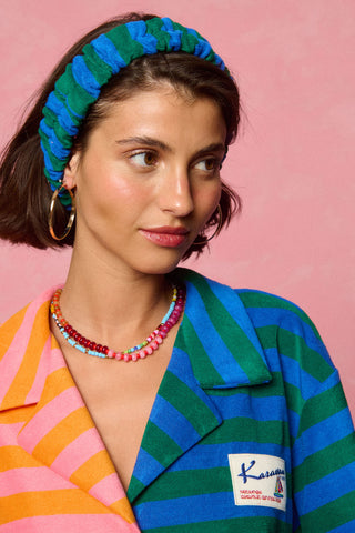 karavan clothing fashion spring summer 26 nai weekendwear collection ivy headband green blue