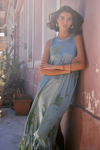 karavan clothing fashion spring summer 26 nai special issue collection selma dress ciel lime floral