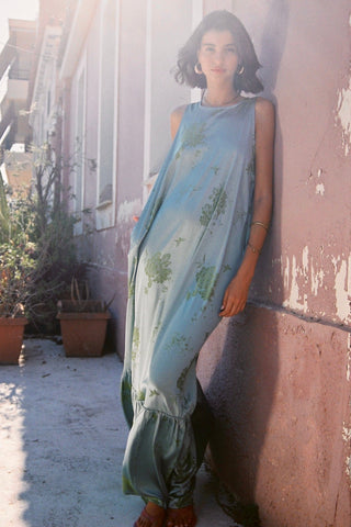 karavan clothing fashion spring summer 26 nai special issue collection selma dress ciel lime floral
