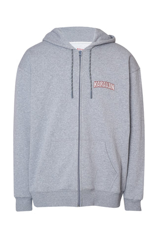 karavan clothing fashion fall winter 25 homecoming men collection jack zip hoodie grey