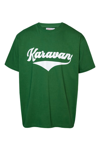 karavan clothing fashion fall winter 25 homecoming men collection nolan tee green