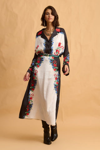 karavan clothing fashion fall winter 25 homecoming collection clover skirt ivory pixel floral