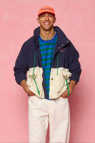 karavan clothing fashion spring summer 26 nai vera's day collection lottie jacket navy blue