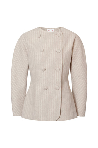 karavan clothing fashion fall winter 25 homecoming krvn collection jennifer blazer beige