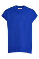 karavan men fall winter 26' collection jonathan knitted vest blue