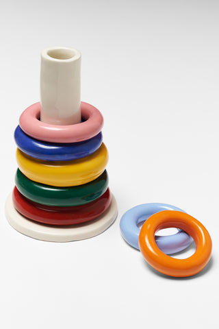 karavan clothing fashion planet homeware spring summer 26 nai collection joy vase multicolor circles