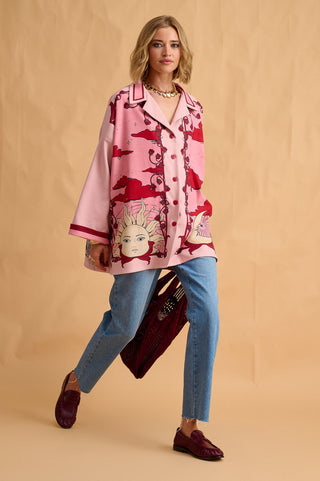 karavan clothing fashion fall winter 25 homecoming collection julie shirt sun & moon