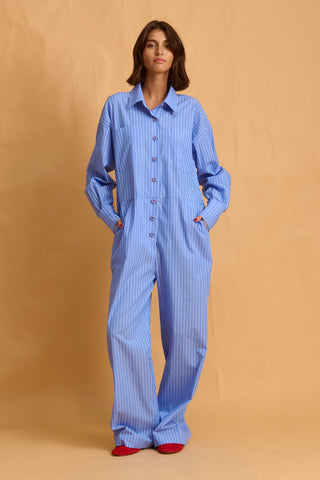 karavan clothing fashion fall winter 25 homecoming homeware collection light blue jumpsuit