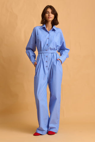 karavan clothing fashion fall winter 25 homecoming homeware collection light blue jumpsuit