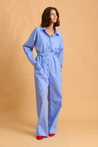 karavan clothing fashion fall winter 25 homecoming homeware collection light blue jumpsuit