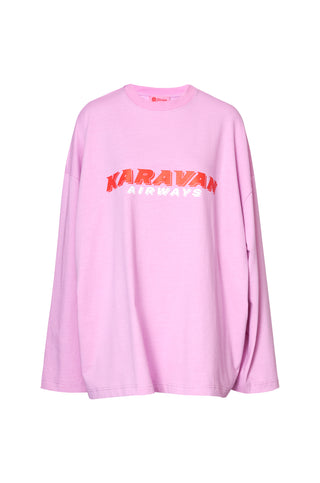 karavan clothing fashion fall winter 25 homecoming collection jutte longsleeve pink