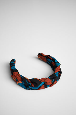 Lory Headband (Blue/Black)
