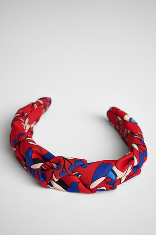 Lory Headband (Red/Blue)