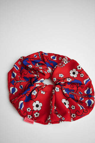 Rory Scrunchie (Red/Blue)