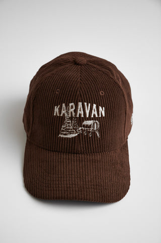 karavan clothing fashion autumn winter 24 collection astrid dad hat brown