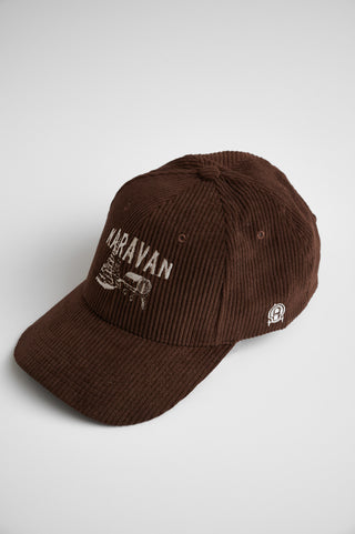 karavan clothing fashion autumn winter 24 collection astrid dad hat brown