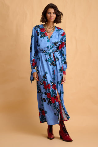 karavan clothing fashion fall winter 25 homecoming collection kathy dress carnation blue