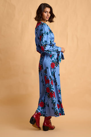 karavan clothing fashion fall winter 25 homecoming collection kathy dress carnation blue