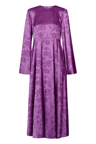 karavan clothing fashion fall winter 25 krvn homecoming collection katia dress magenta