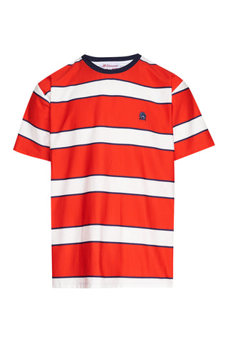 karavan clothing fashion spring summer 26 men nai collection keanu tee red white stripes