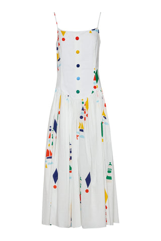 karavan clothing fashion spring summer 26 nai collection kimmy dress lighthouse white