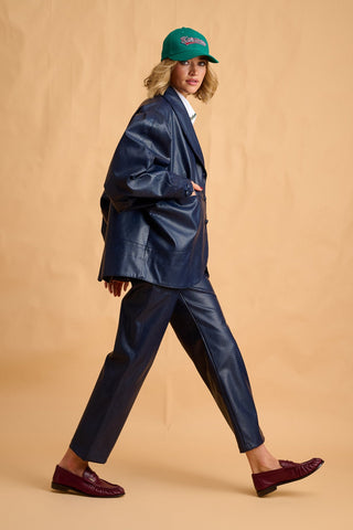 karavan clothing fashion fall winter 25 homecoming collection malin jacket blue