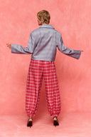 karavan fall winter 26' collection lamesa trousers pink