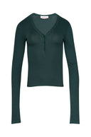 karavan fall winter 26' collection leanna top green