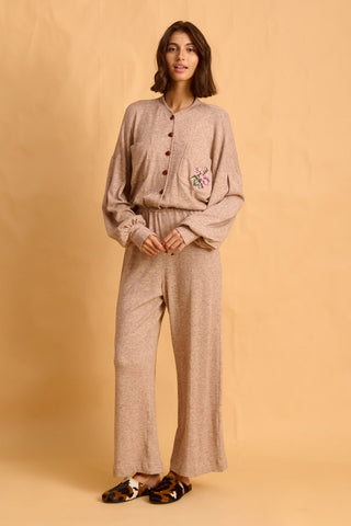 karavan clothing fashion fall winter 25 homecoming homeware collection leisure jumpsuit brown