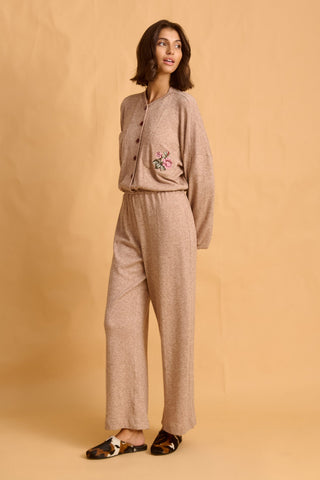 karavan clothing fashion fall winter 25 homecoming homeware collection leisure jumpsuit brown