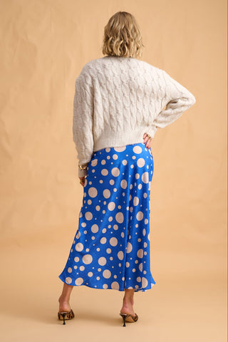 karavan clothing fashion fall winter 25 homecoming collection leslie cardigan ivory