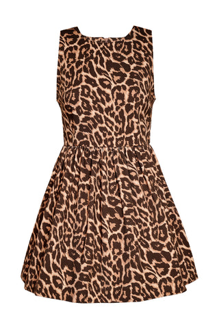 karavan clothing fashion spring summer 26 nai collection leticia mini dress leopard