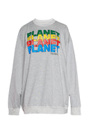 karavan fall winter 26' collection lettery sweater grey