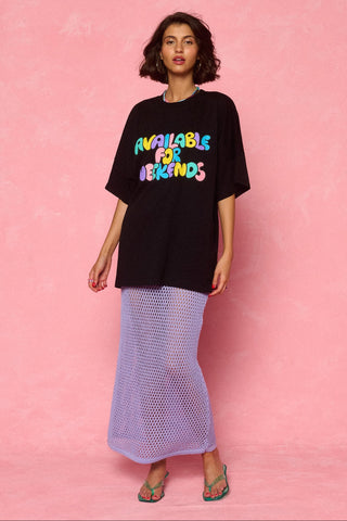 karavan clothing fashion spring summer 26 nai weekendwear collection lilly knitted skirt lilac